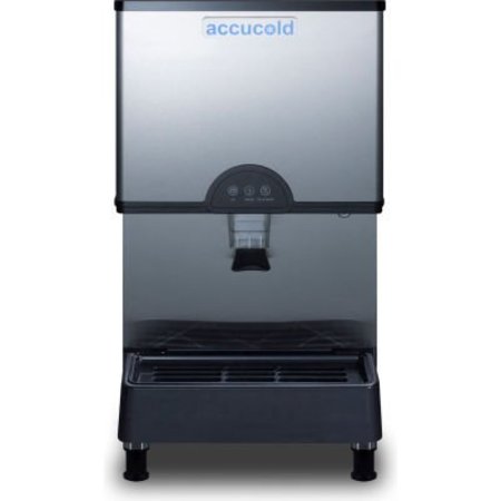 Summit Appliance Div. Accucold Ice And Water Dispenser, Air Cooled, Makes Up To 282 Lbs./Day AIWD282